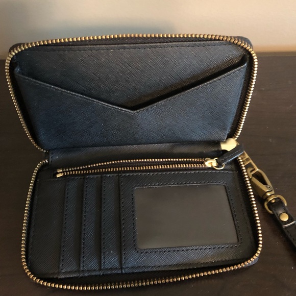 Fossil RFID zip wallet, black - Picture 3 of 5